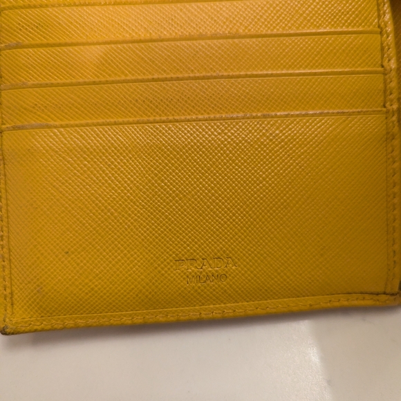 Prada Saffiano Leather Bifold Wallet - Picture 5 of 13